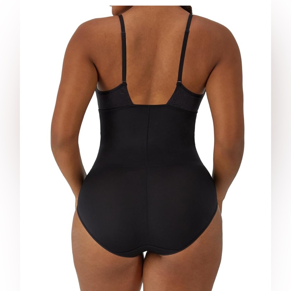 Maidenform Women’s Lace Shapewear Bodysuit – Firm Control, Wireless – SZ- M– EUC - Picture 2 of 11